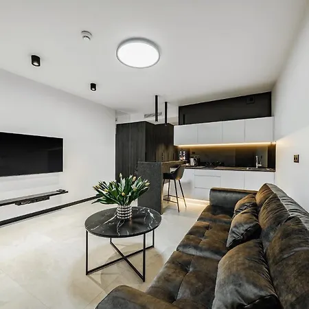 Platinium House & Basen-sauna Centrum Lägenhet Lublin