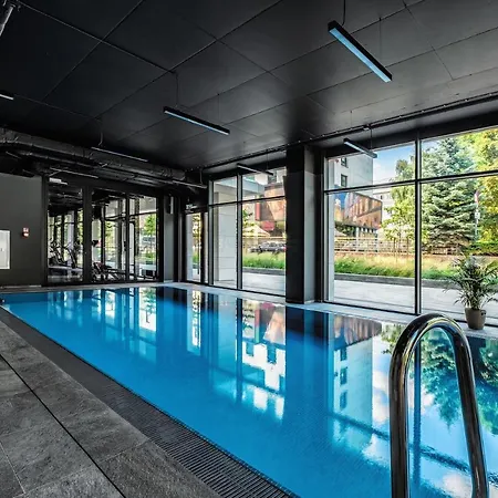 Platinium House & Basen-sauna Centrum Apartmán Lublin