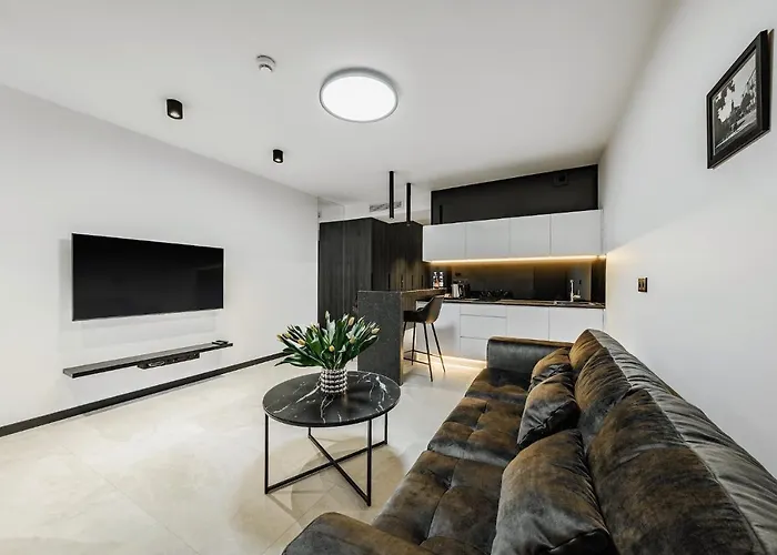 Platinium House & Basen-sauna Centrum Lägenhet Lublin