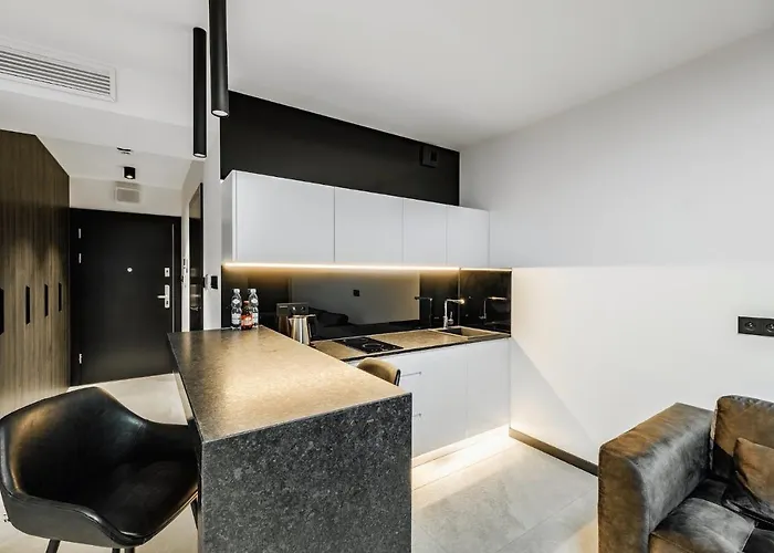 Platinium House & Basen-sauna Centrum Lägenhet *