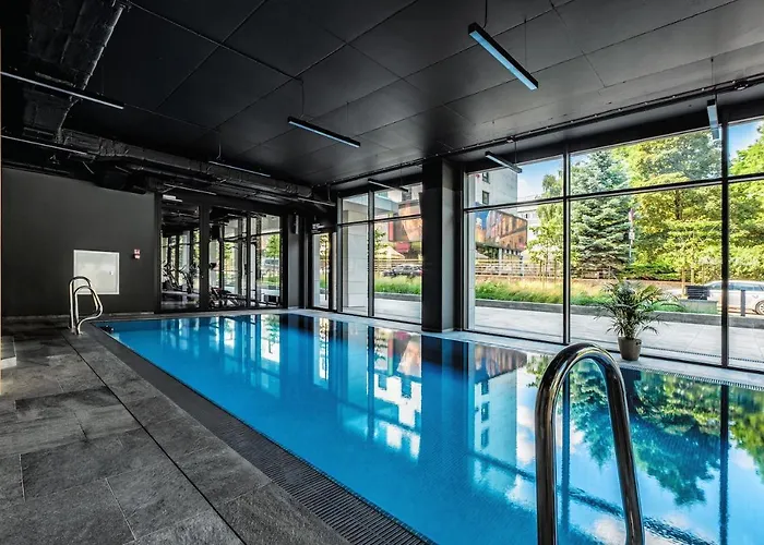 Platinium House & Basen-sauna Centrum Apartmán Lublin